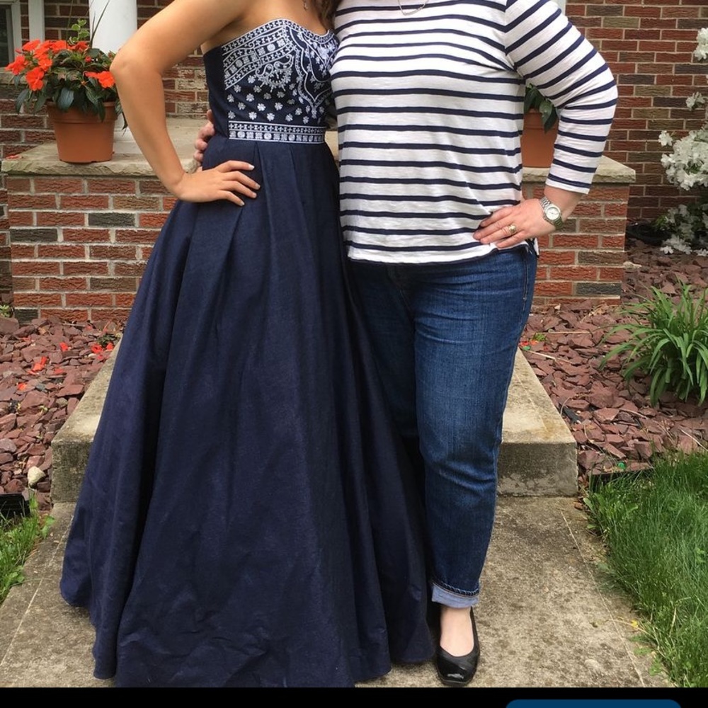 Betsy & Adam Prom Dress Size 8